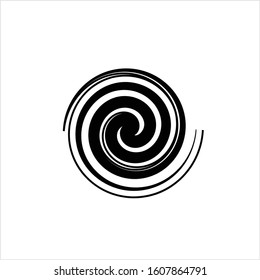 Spiral Design, Spiral Vector Art Illustration