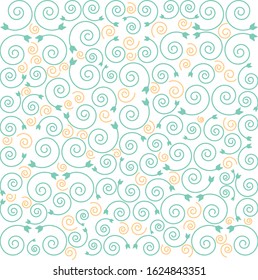 Spiral direction of the arrow line pattern, Illustration Vector
