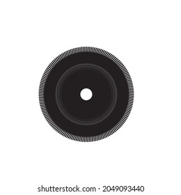 Spiral dynamic abstract vector background