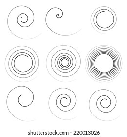 Spiral elements