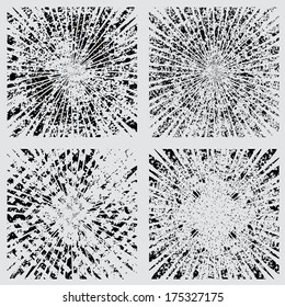 Spiral elements for grunge design 