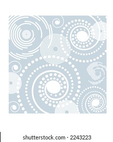 spiral and filigree background
