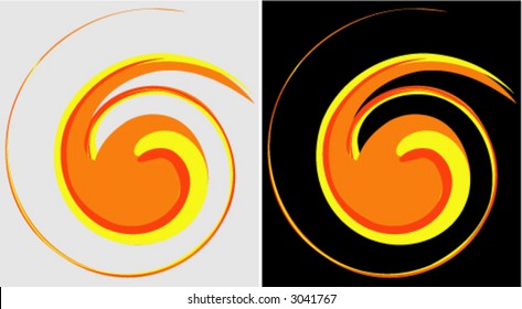spiral flare