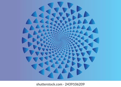 Spiral Flower using the Distort and Transform effect