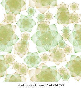 spiral flower vector background. Seamless texture for you design