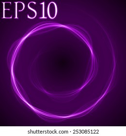 spiral formed energy waves (violet colored,wide waves version)