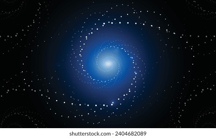 La galaxia espiral contiene un bulto central denso que se encuentra en el centro de un disco giratorio, que presenta una estructura espiral que origina el abultamiento.