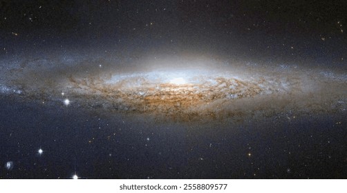 Spiral galaxy NGC 2683 in Constellation Lynx