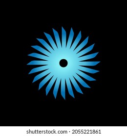 
spiral gradient colour futuristic vector illustration
