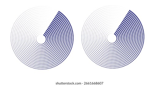 Espiral con líneas de colores grises como fondo de Vector abstracto dinámico o logotipo o icono. espiral circular punto abstracto espiral eps.10	