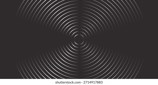 Espiral con líneas de colores grises como fondo de Vector abstracto dinámico o logotipo o icono
