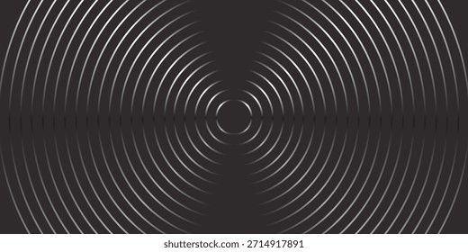 Spiral with gray colors lines as dynamic abstract vector background or logo or icon. spiral circle abstract
