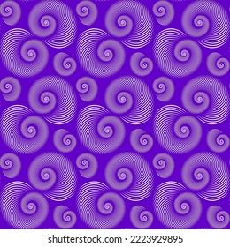 Spiral Hypnotic Vector Sea Shell Marine Illustration Seamless Pattern, sea , shell, Stars, marine marble, Vertical and Horizontal pattern suitable for printing on surface designed for fashion plaid 