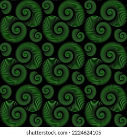 Spiral Hypnotic Vector Sea Shell Marine Illustration Seamless Pattern, sea , shell, Stars, marine marble, Vertical and Horizontal pattern suitable for printing on surface designed for fashion plaid 