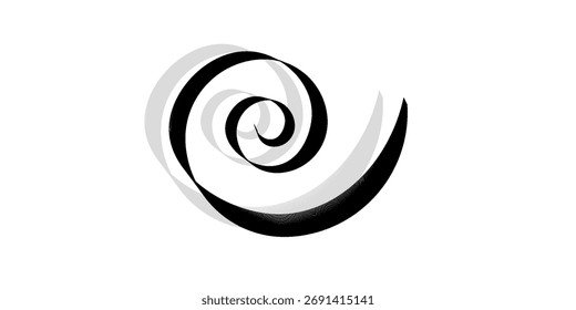 Junta de icono en espiral, lisa y de diseño