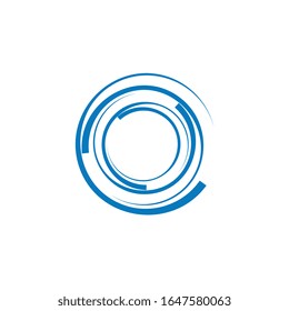 Spiral icon Template vector illustration design
