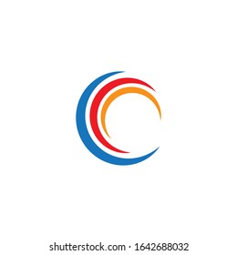 Spiral icon Vector Illustration design Logo template