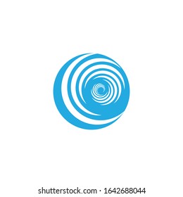 Water Wave Logo Abstract Design Vector Stock Vector (Royalty Free ...