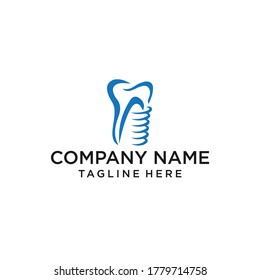 SPIRAL ICON VECTOR SYMBOL DENTAL LOGO