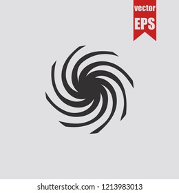 Spiral icon.Vector illustration.