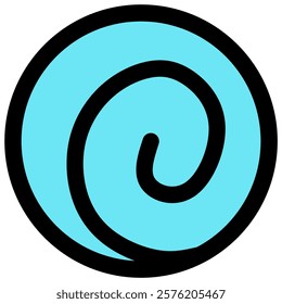 The spiral, known as Uzumaki in Japanese, represents the symbol of the Uzumaki clan. The Uzumaki clan is closely related to the Senju clan. Uzumaki clan vector set flat symbol. 