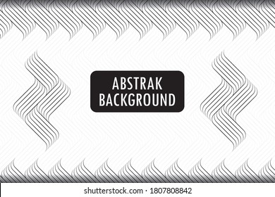 Spiral Line Monochrome Background Vector