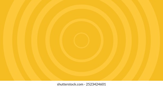 Spiral line. Yellow halftone pattern. Abstract vector illustration