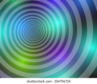 spiral lines abstract image, vector illustration