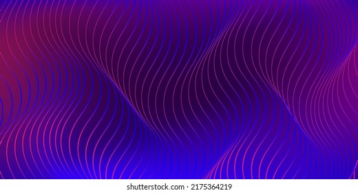 Spirallinien auf Farbverlauf-Hintergrund. Abstrakter Hintergrund. Helle Abdeckung.