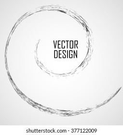 Spiral Lines . Vector Illustration 