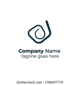 spiral logo design icon vector illustration simple line