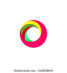 Spiral logo design vector template