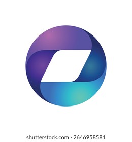 Spiral logo for technology, finance, artificial intelligence, investment, community, etc. logo template for business.