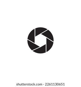 spiral logo template black vector design