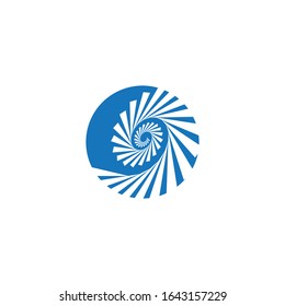 Spiral Logo Template vector symbol nature