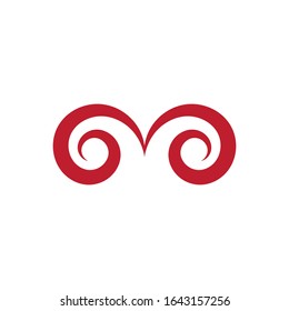 Spiral Logo Template vector symbol nature