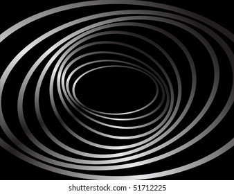 Spiral motion #2. Abstract background. Vector illustration.