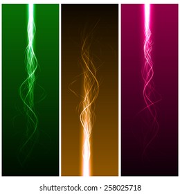 spiral moving lines (vertical version)
