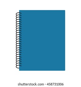 Spiral Notebook Flat Icon