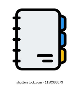 Spiral Notebook Isolated