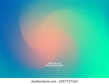spiral pattern aurora theme gradient blue and gradient cream background for advertisement product banner and label website template landingpage vector eps