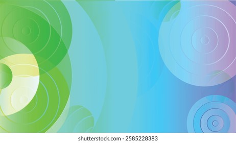 spiral pattern,  Bright multicolored lamps out of focus for background, Abstract circle geometric shape metal surface, blue circles abstract pattern, Green Abstract Background Image.