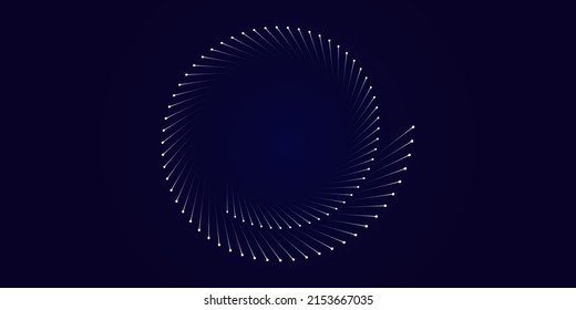 spiral pattern design. illustration fractal wallpaper curve art circle shape swirl. vector eps 10