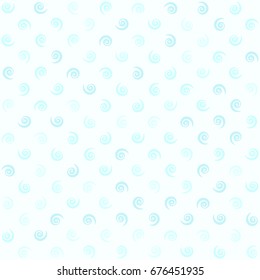 Spiral pattern. Seamless vector