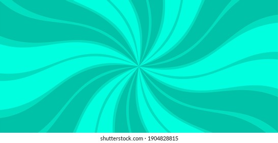 spiral Pop art comic background. Cartoon Vector Illustration