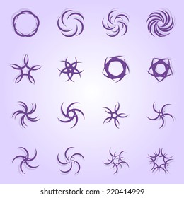 Spiral Purple