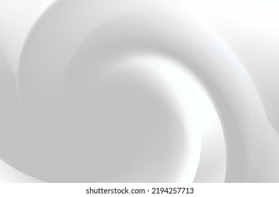 spiral roll curve gradient grey science food theme background can be use for commercial banner food and beverage label technology product presentation package design vector eps.