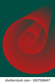 Spiral Roll. Paper Roll. Abstract Background. Coil Paper Created Using Blend Tool. Spiral Roll for Presentation, Wallpaper, Illustration, Web Design, Cover, Brochure, Banner. Abstract Illustration.