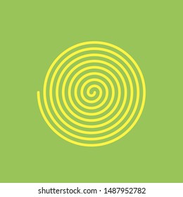 Spiral rotating background vector illustration 