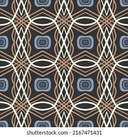 Spiral fondo sin foco. Diseño de patrones geométricos en símbolos aztecos, estilo étnico. Resumen bordado, ideal para camisetas masculinas, moda masculina, bolso, tapiz, fondo.